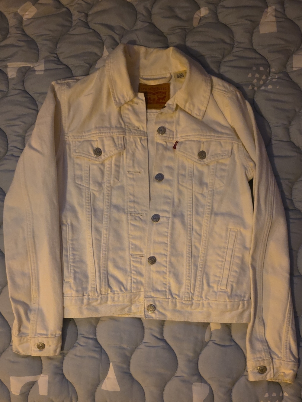 Levi's Women's White Jean Jacket